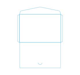 9號(hào)西式229x324x60mm尖角(帶插口)